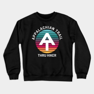 Appalachian Trail Thru Hiker Sunset Crewneck Sweatshirt